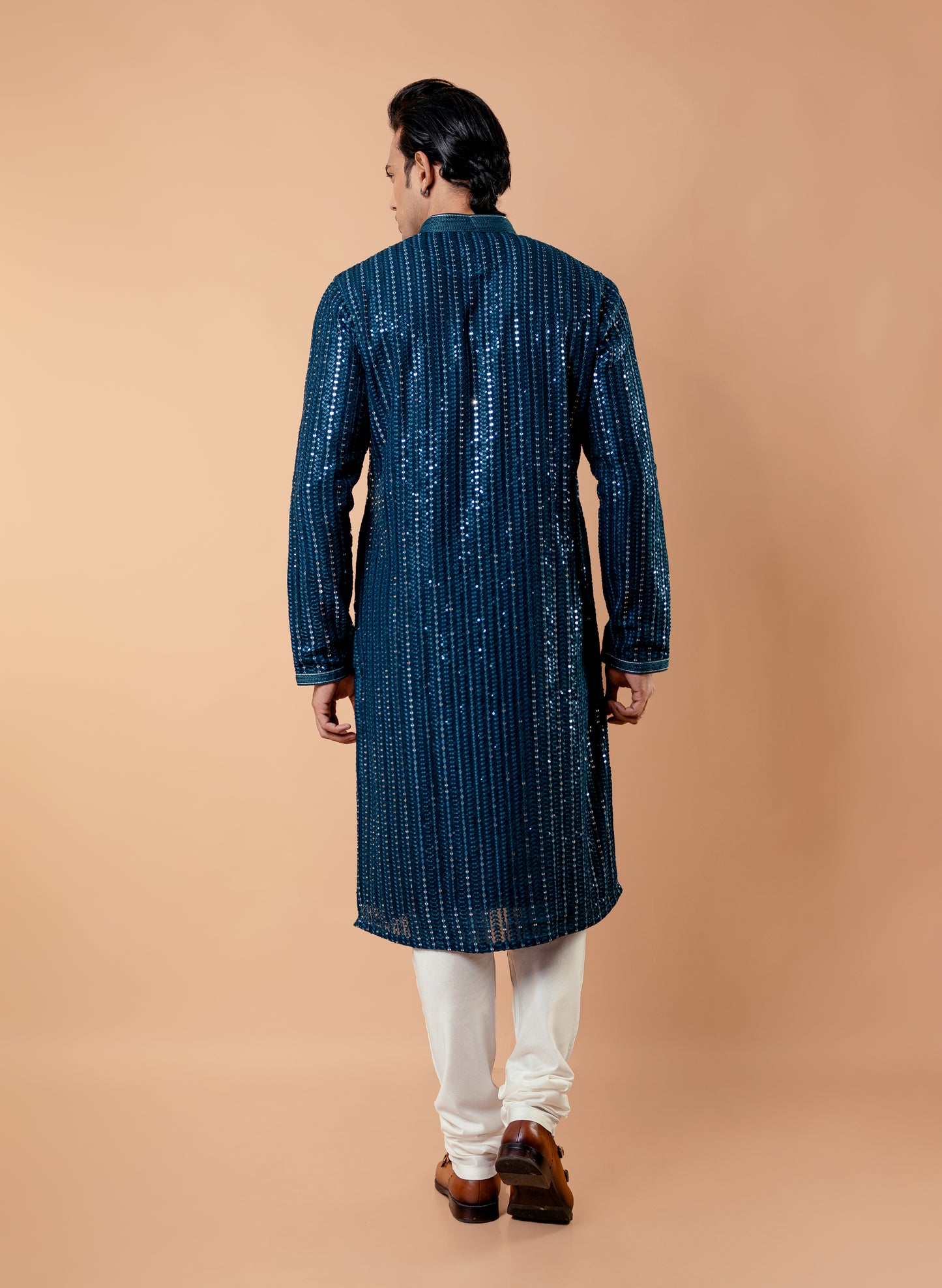 Midnight Glimmer Kurta