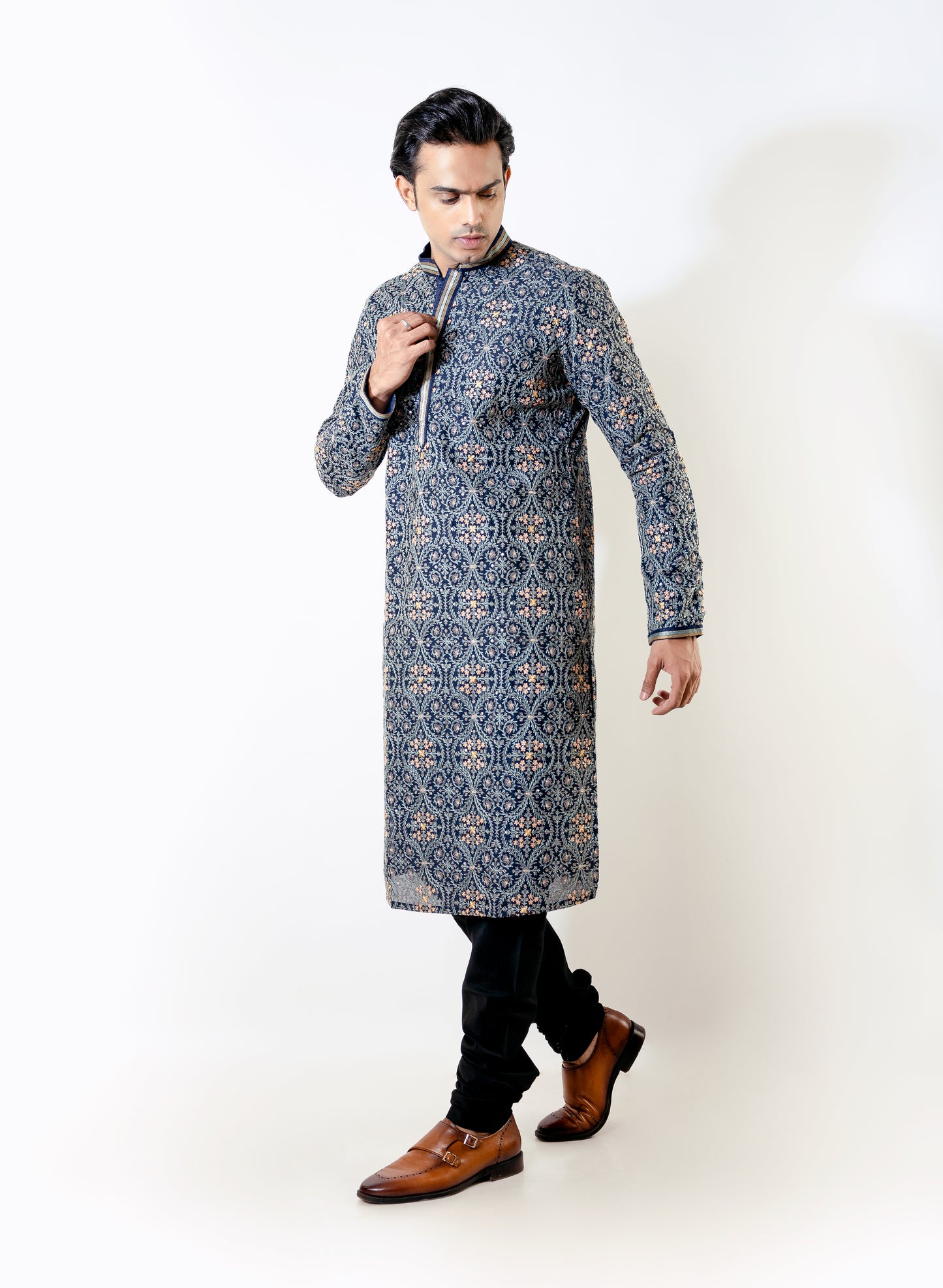 Midnight Regal Kurta