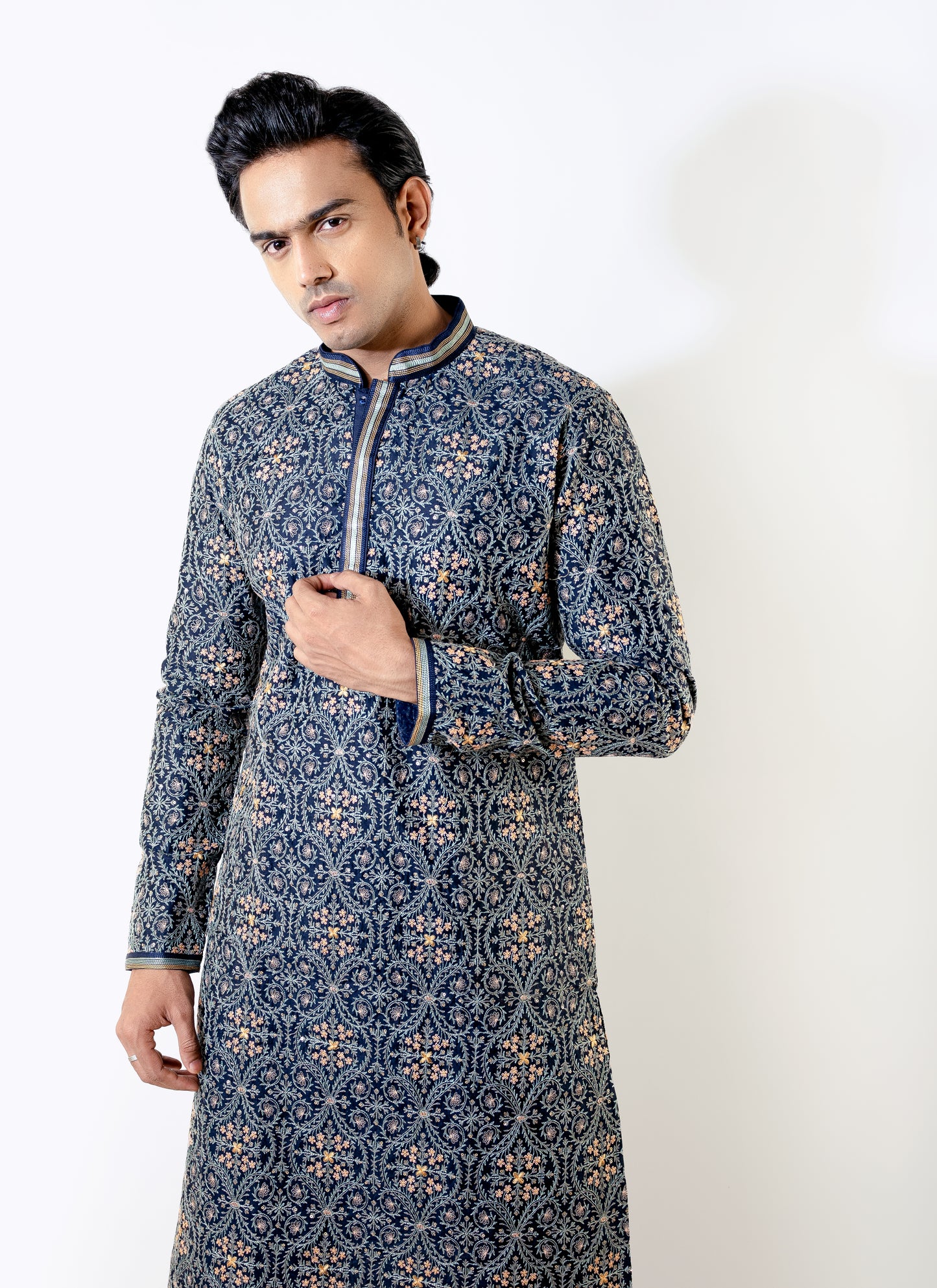Midnight Regal Kurta