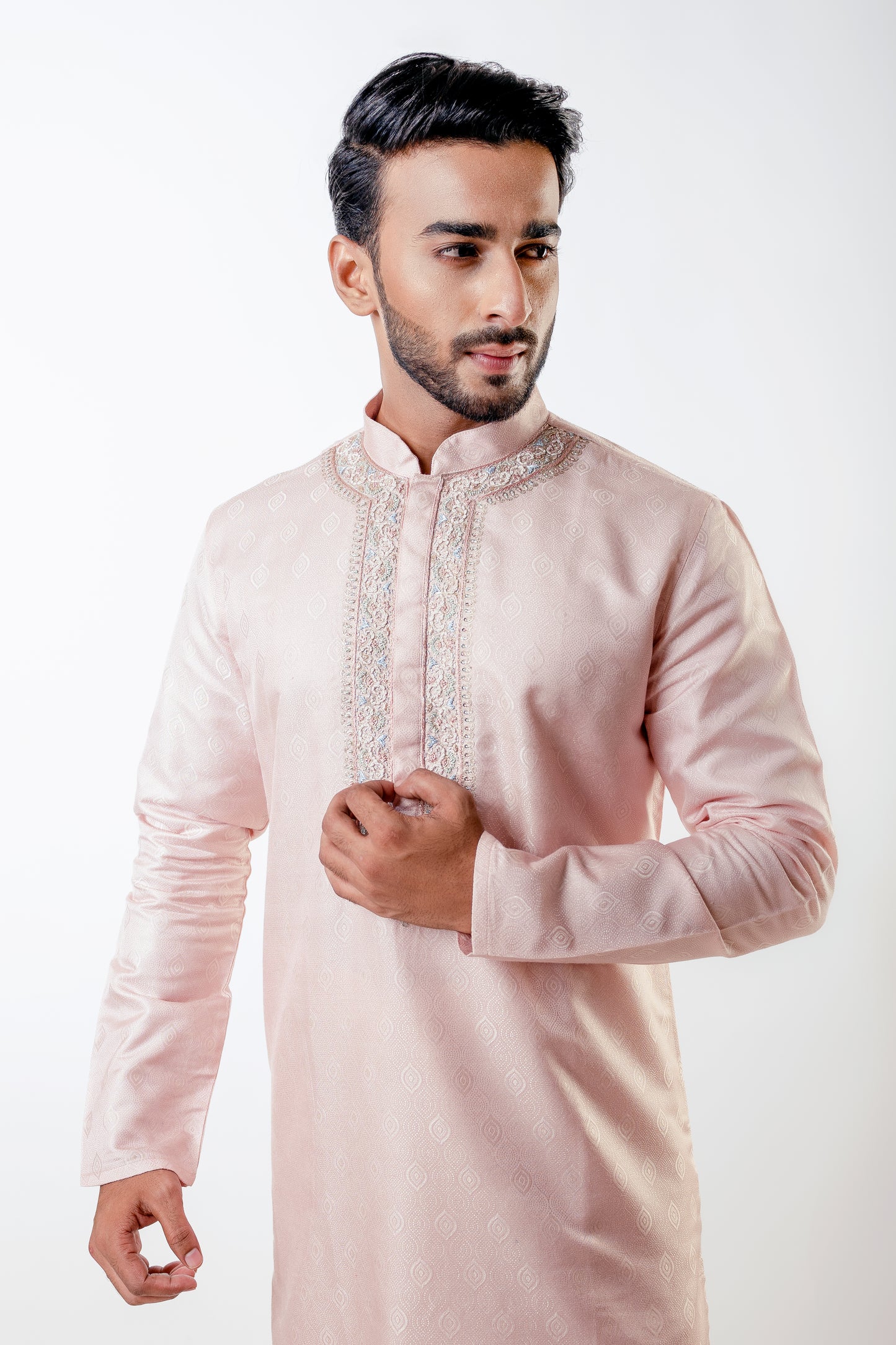 Peach Bliss Kurta