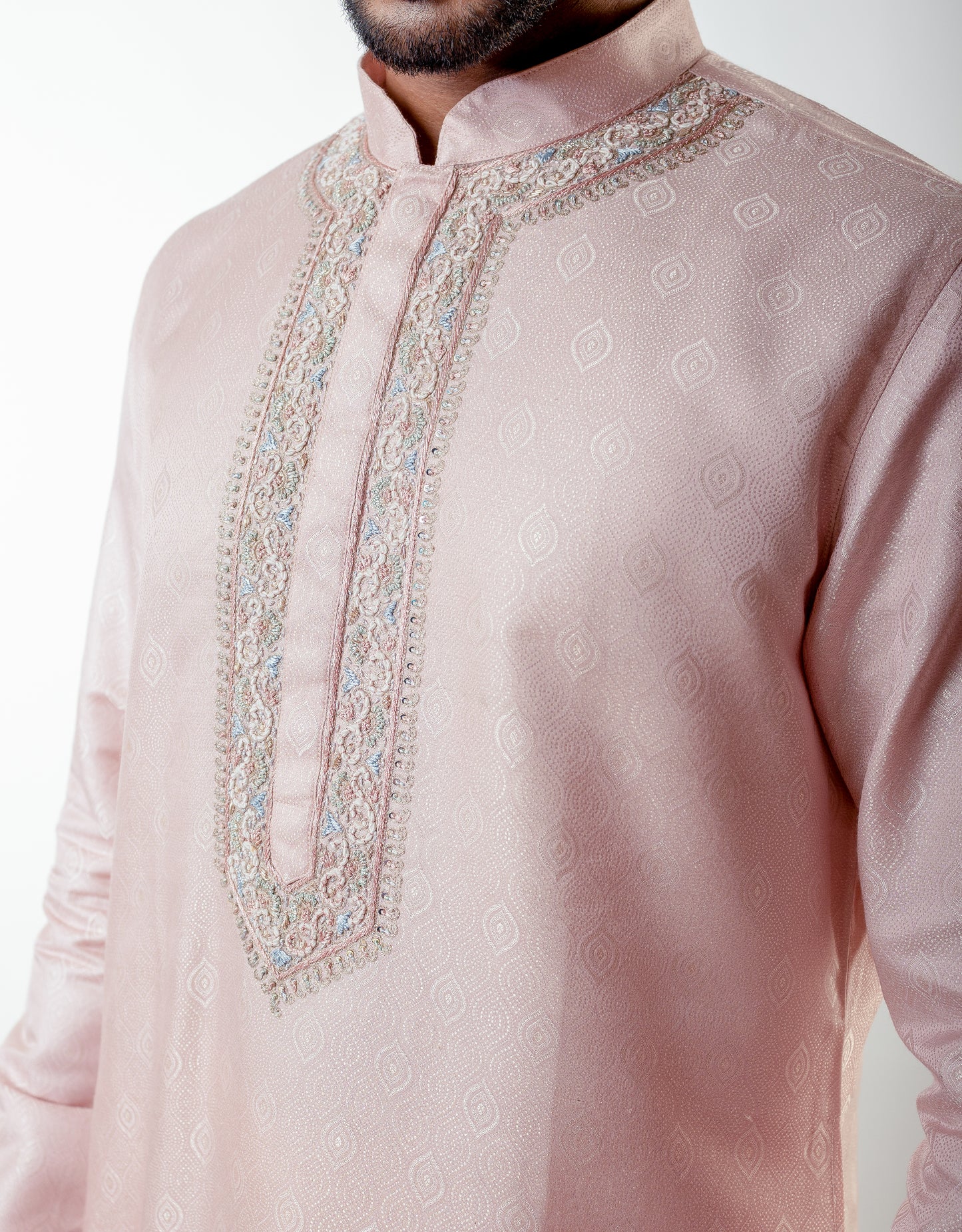 Peach Bliss Kurta
