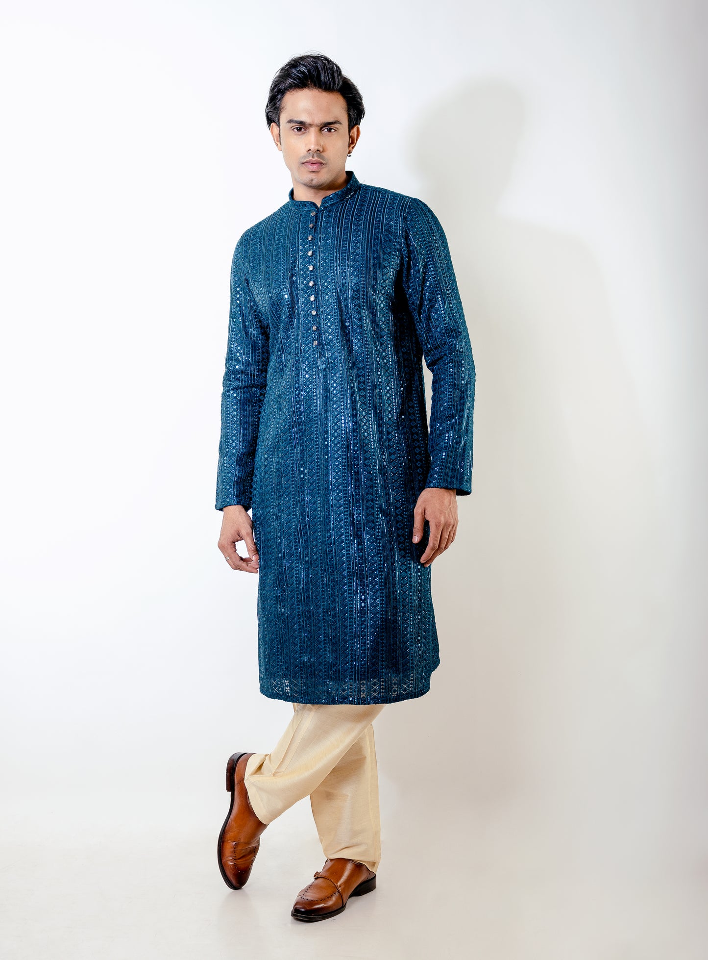 Tarangini Blue Kurta