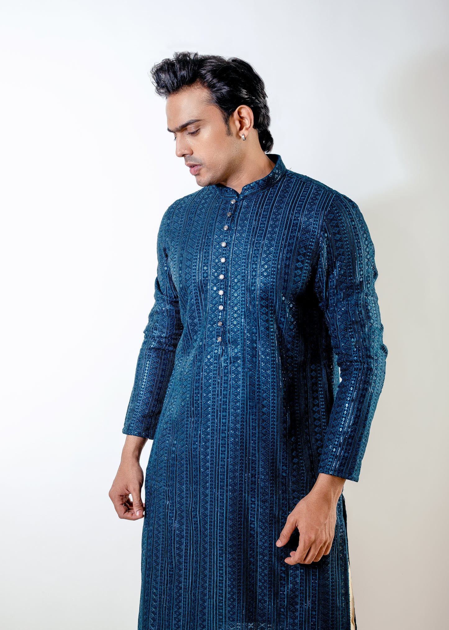 Tarangini Blue Kurta