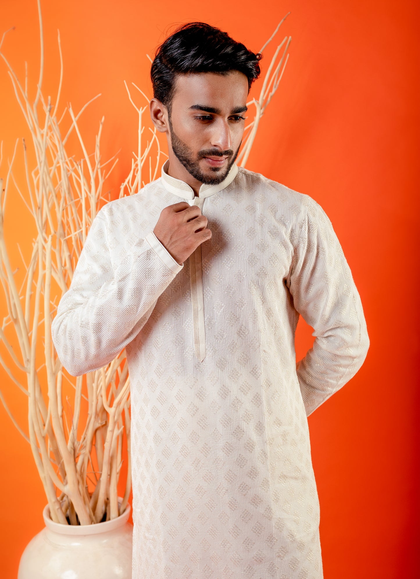 Elegant Ivory Kurta