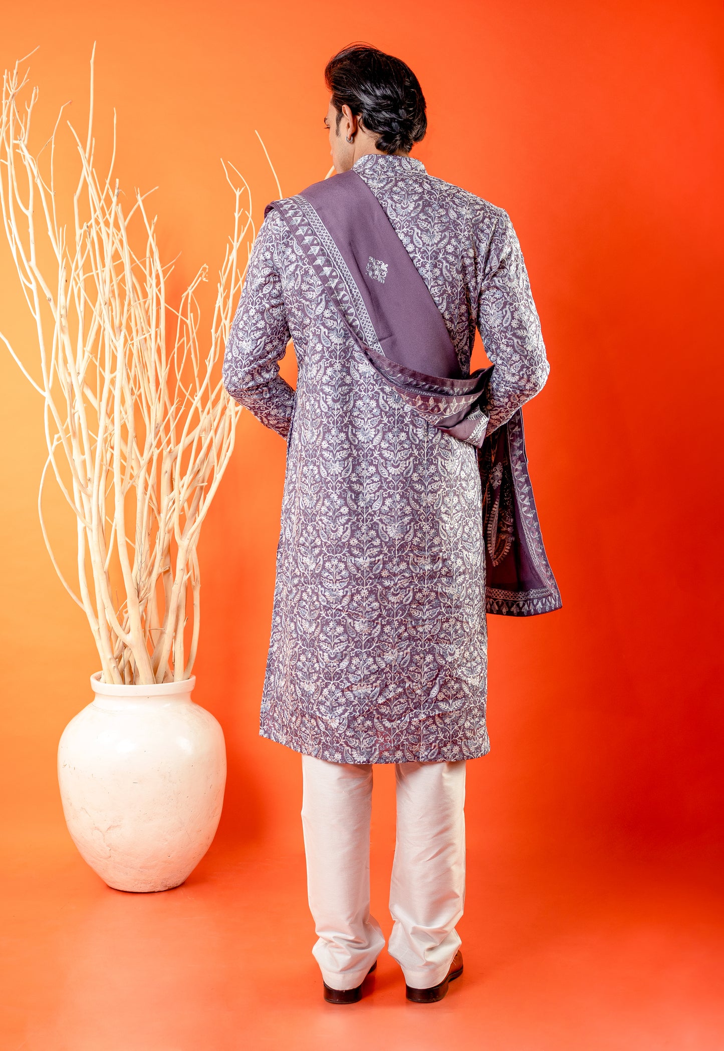 Lavender Blossom Kurta