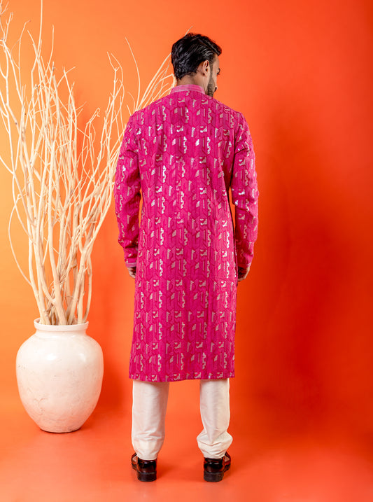 Radiant Rose Kurta