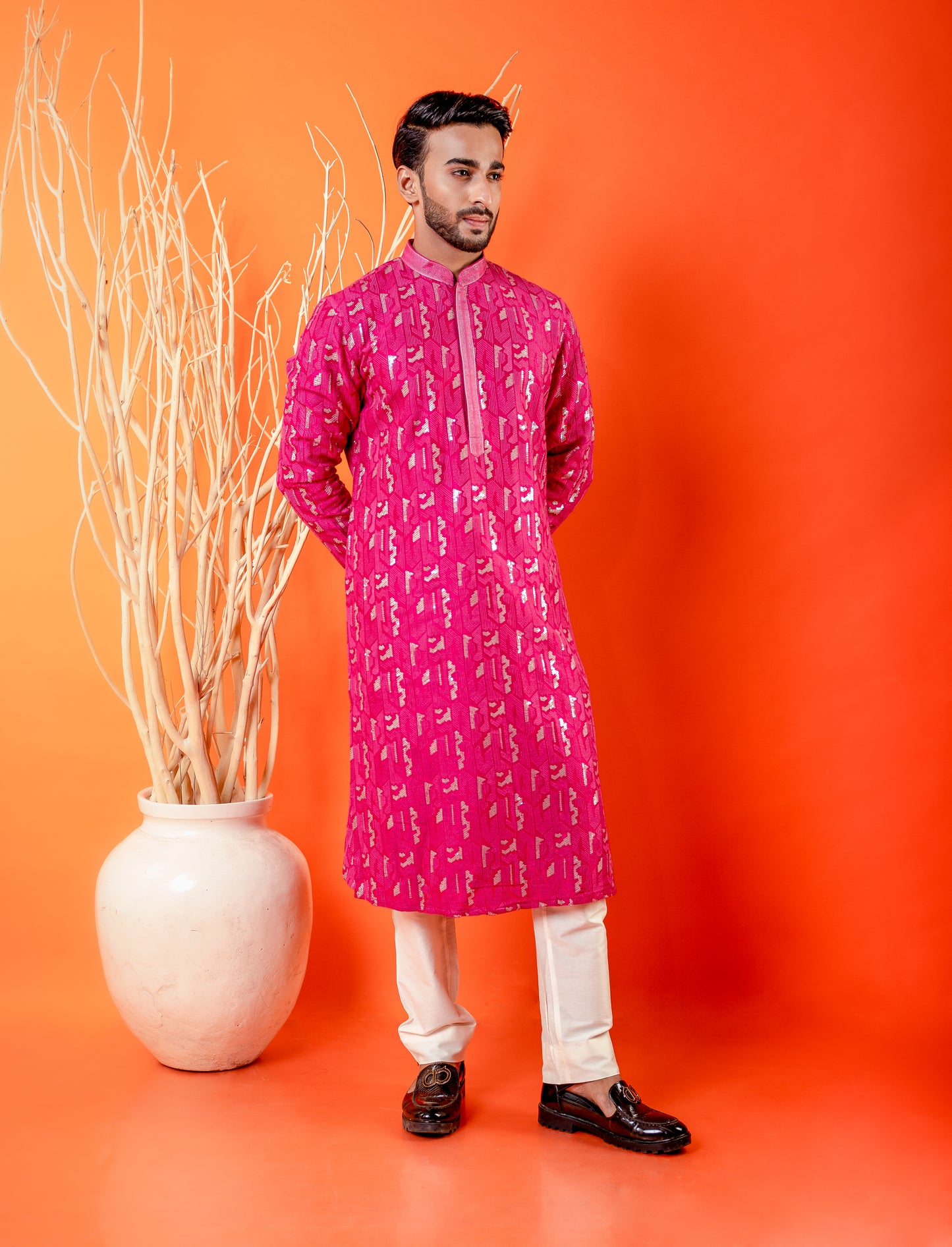 Radiant Rose Kurta