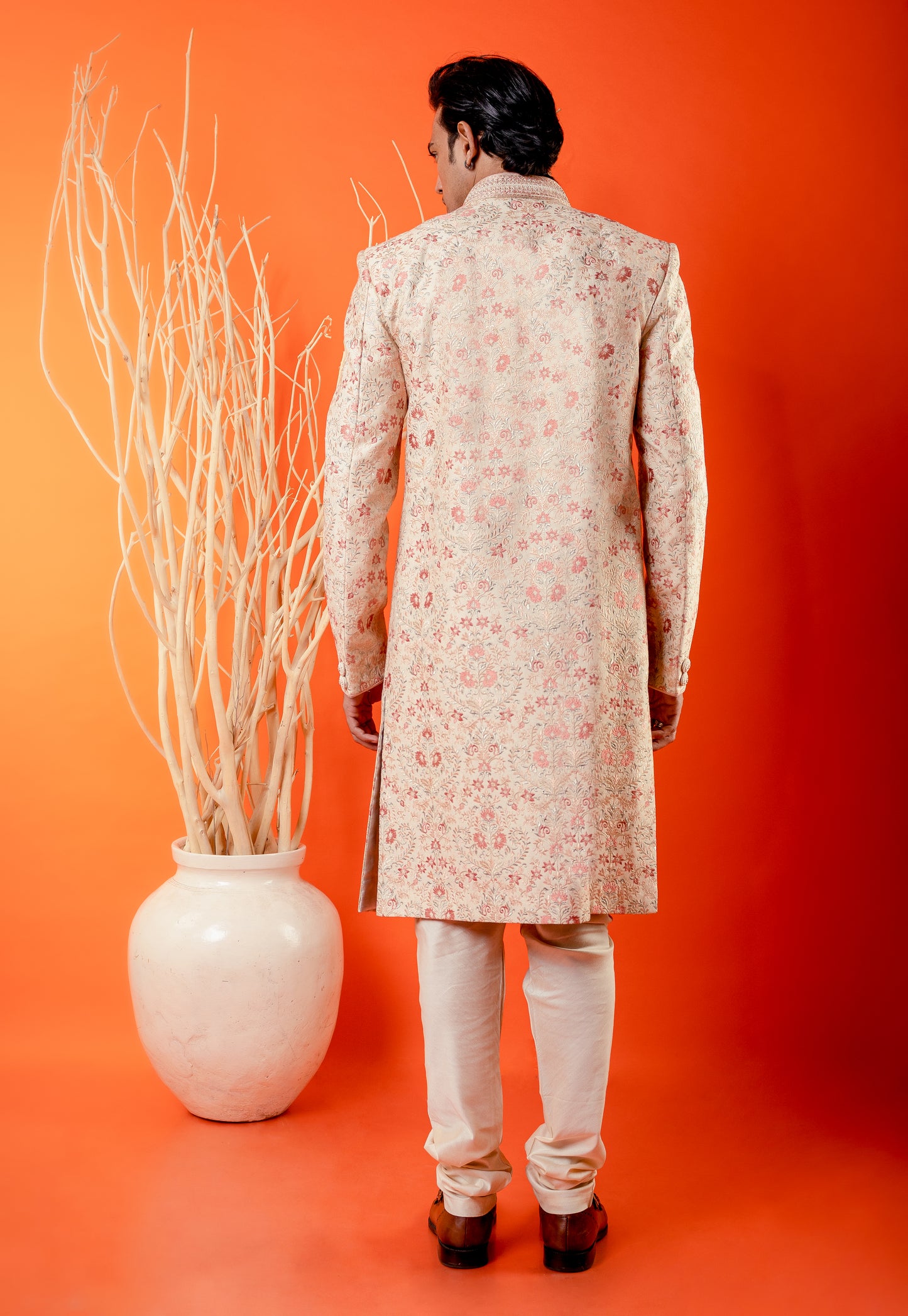 Ivory Elegance Sherwani