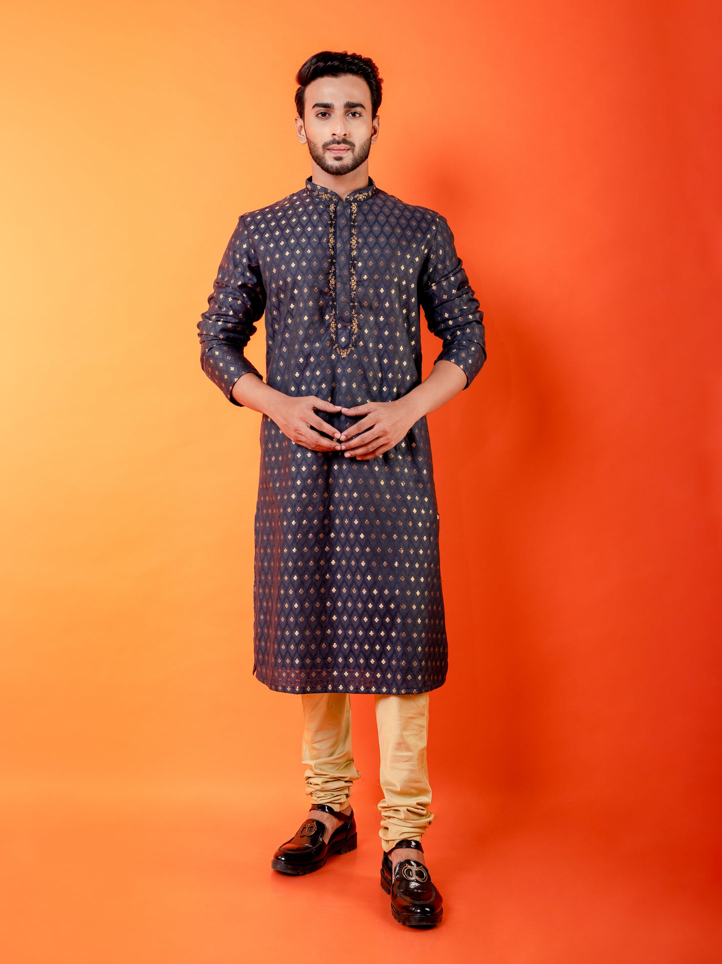 Midnight Gleam Kurta
