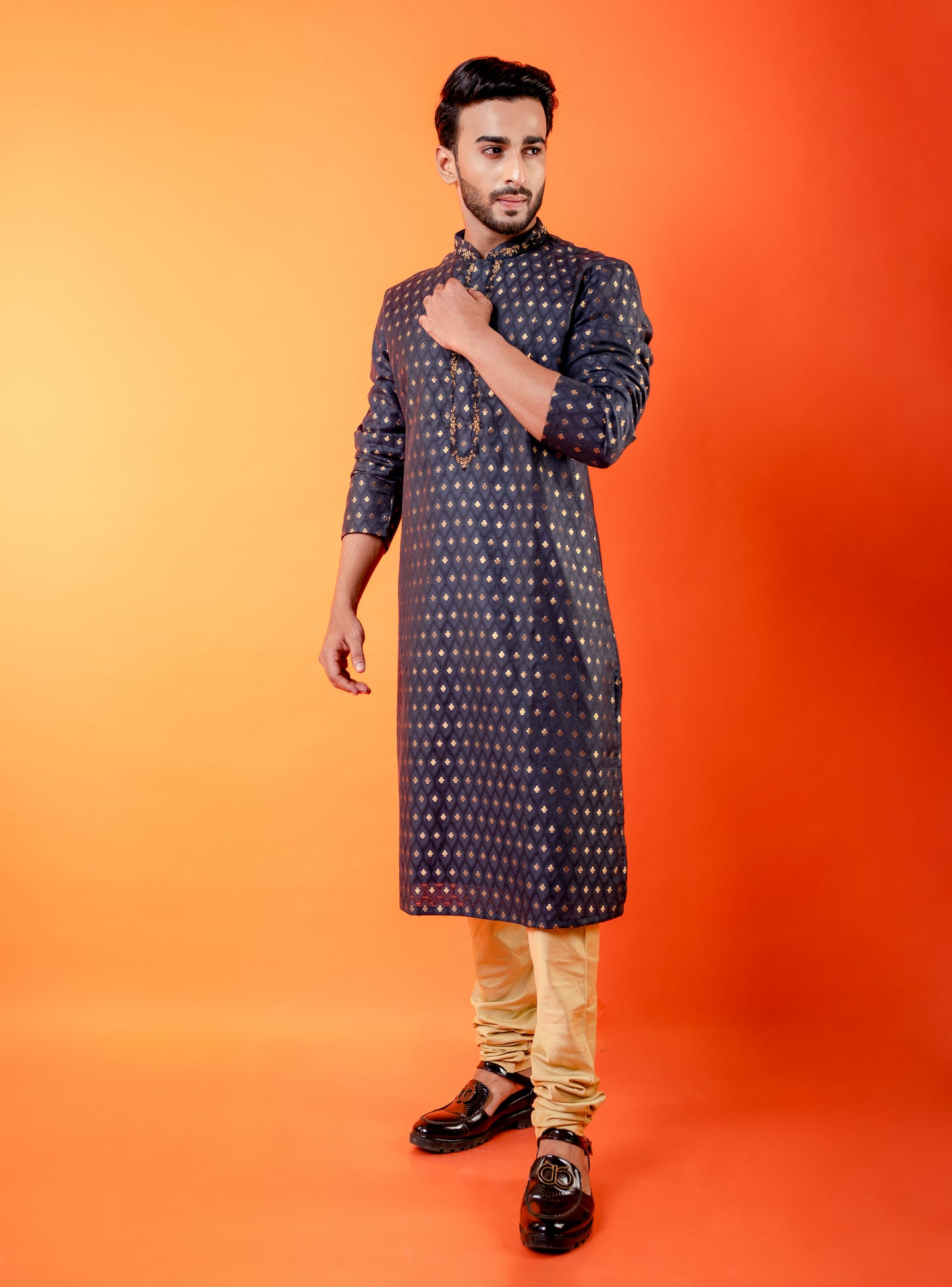 Midnight Gleam Kurta