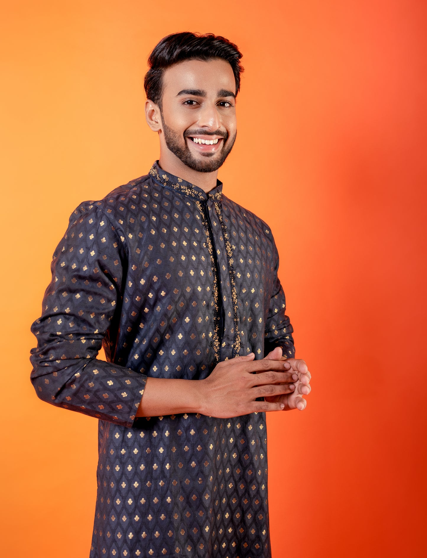 Midnight Gleam Kurta