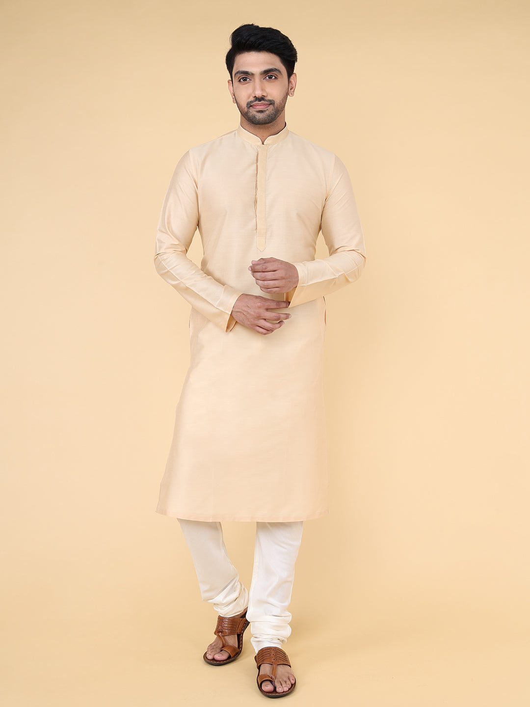 Kurta regular fit (gold)