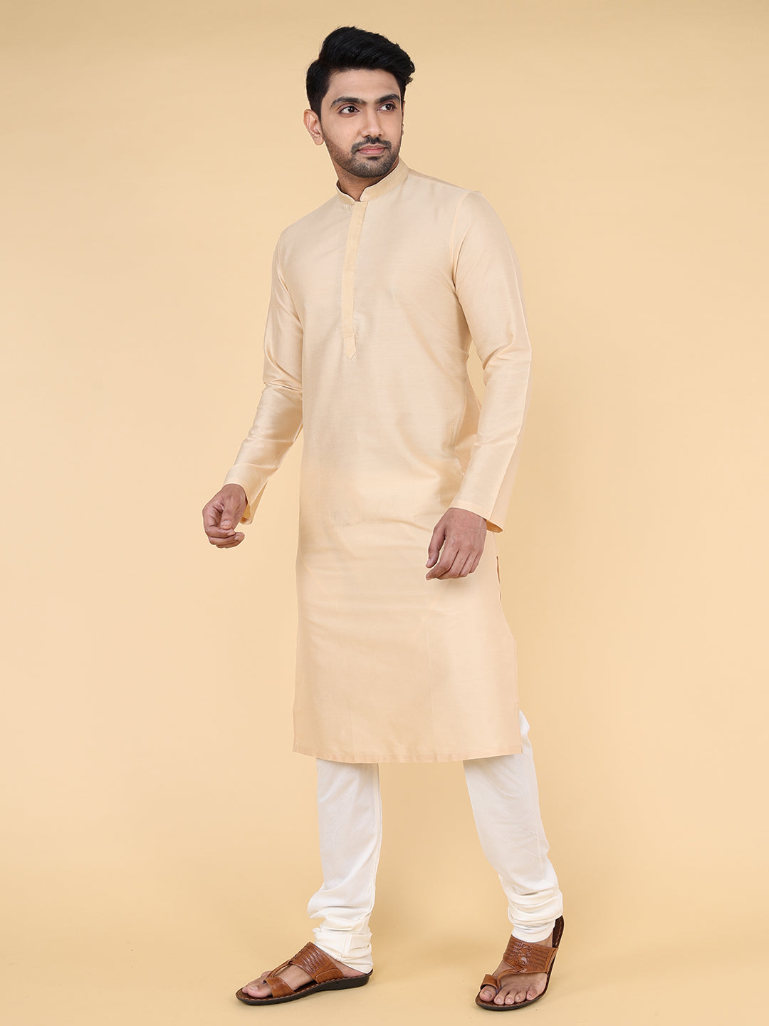Kurta regular fit (gold)
