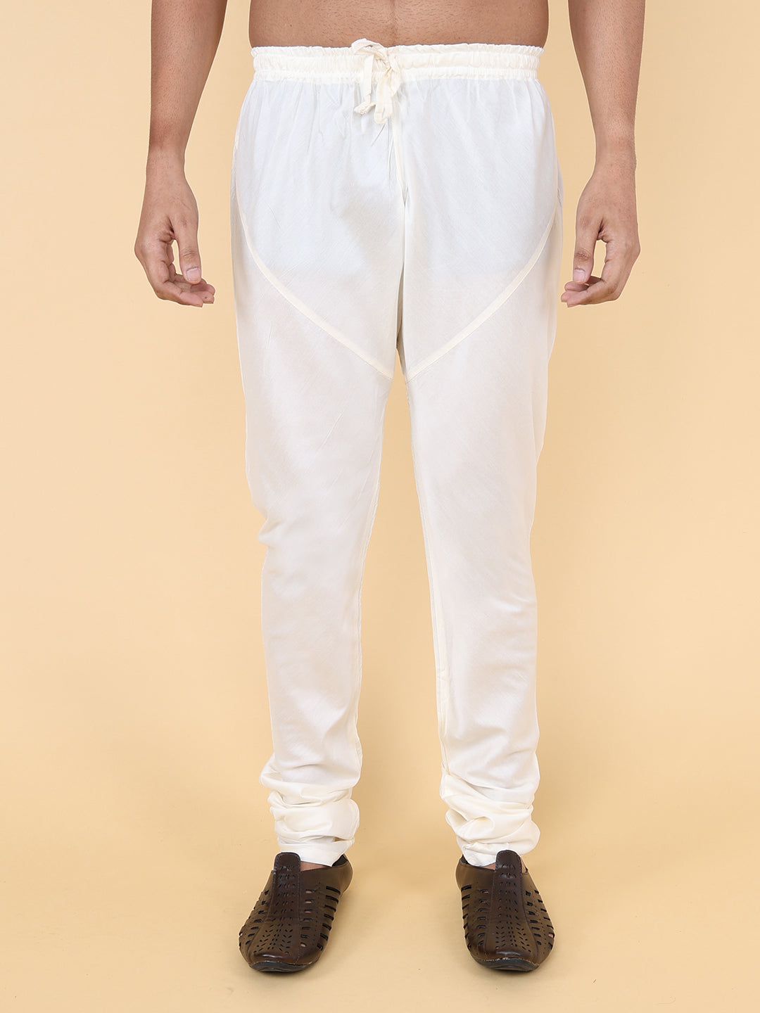 Men Kurta Pyjama Set (Mustard)