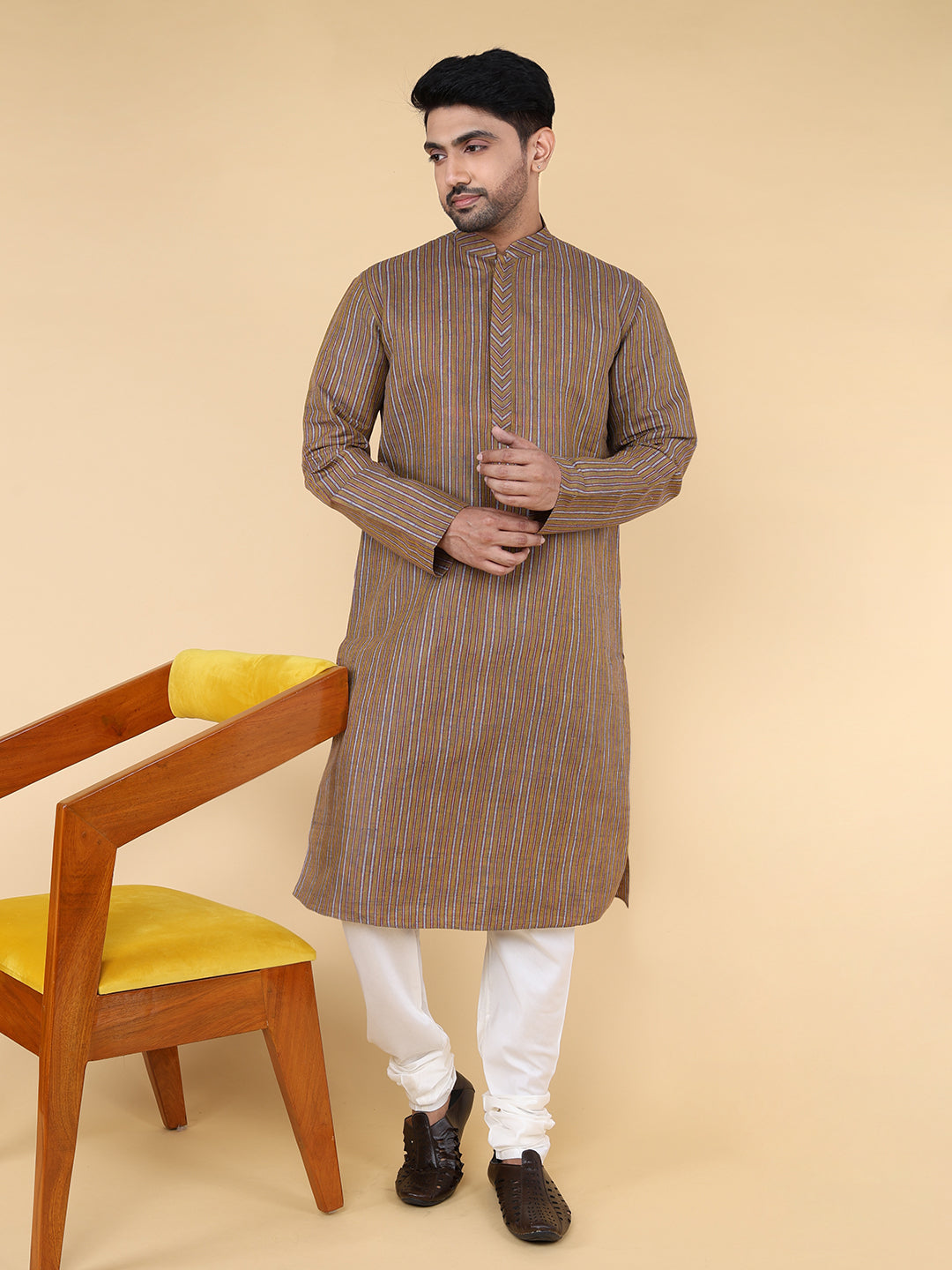 Kurta regular fit (mustard)