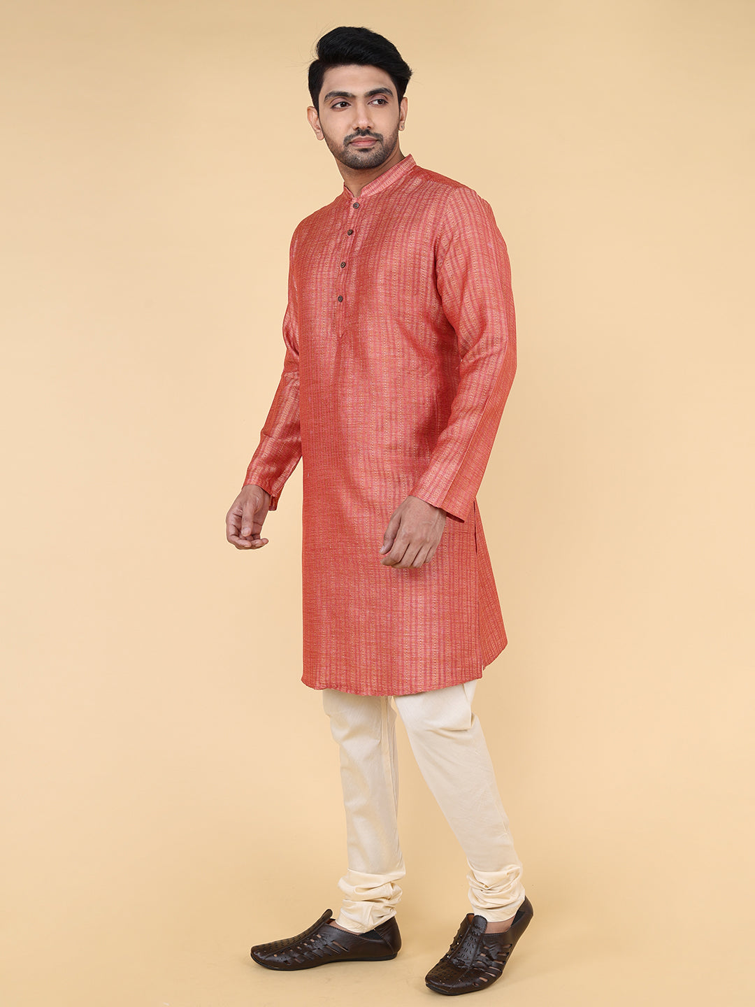 Kurta regular fit (red )