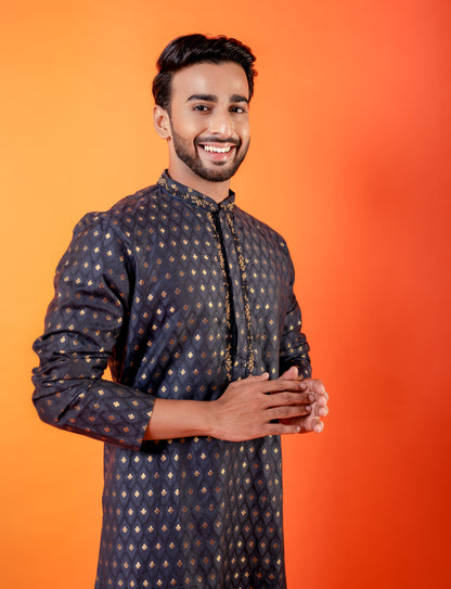 Midnight Gleam Kurta