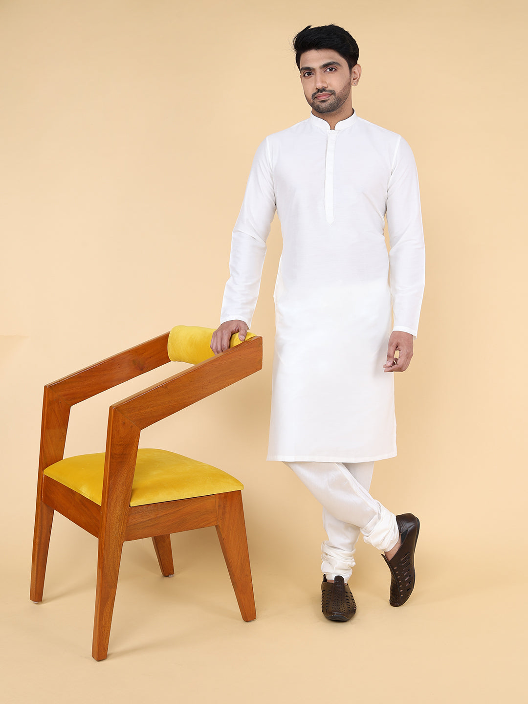 Kurta regular fit (cream)