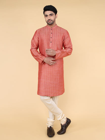 Kurta regular fit (red )