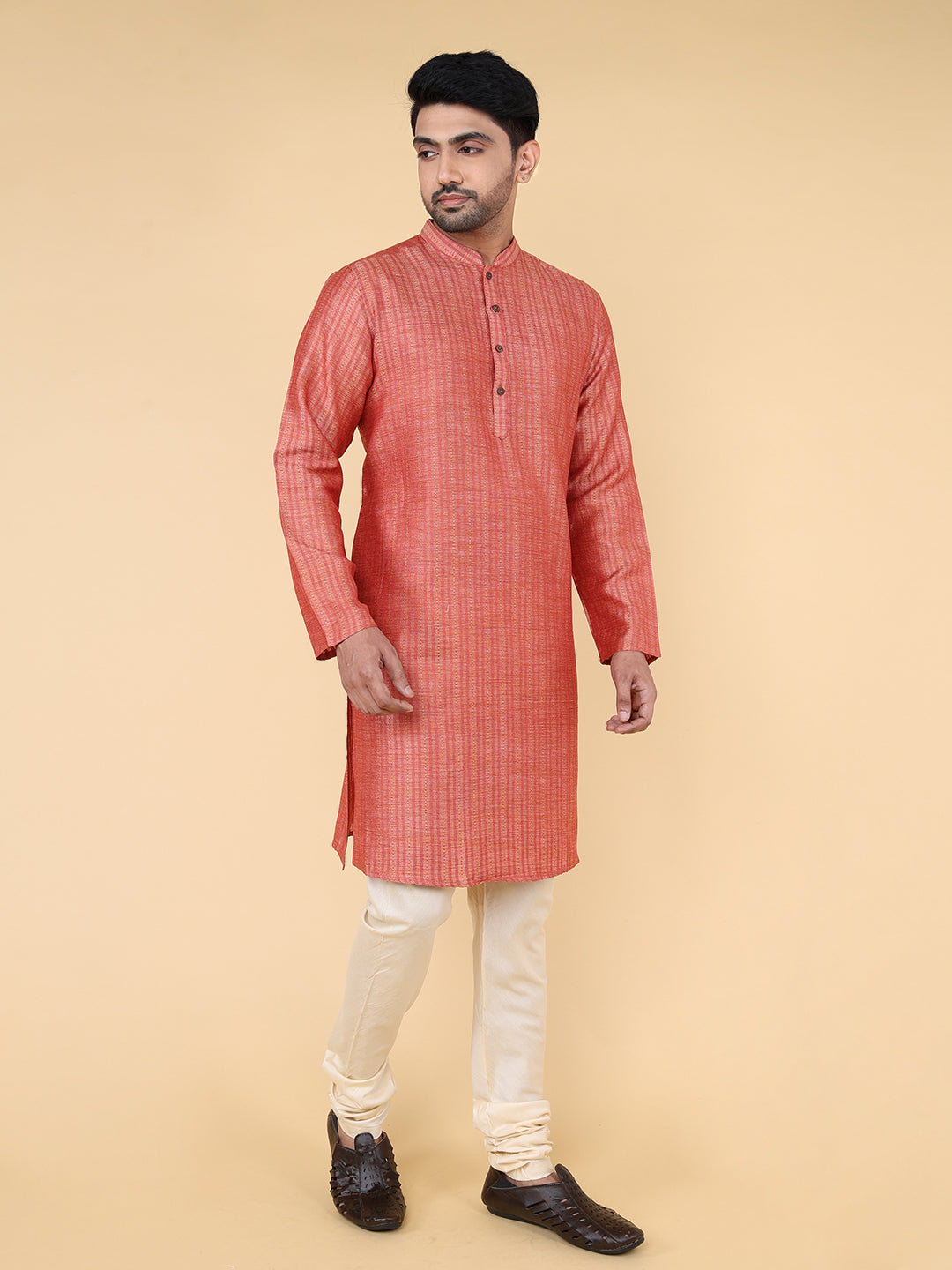 Kurta regular fit (red )