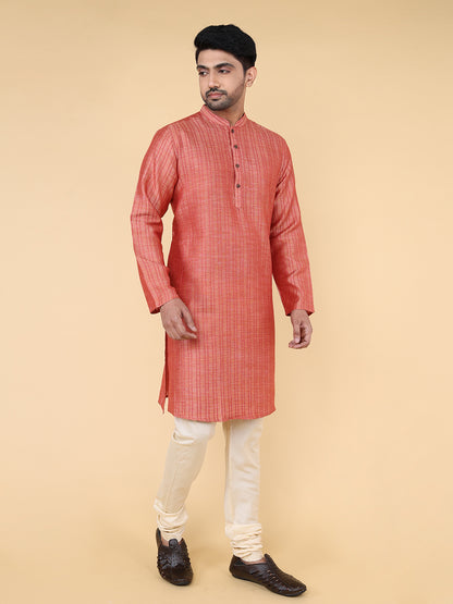 Kurta regular fit (red )