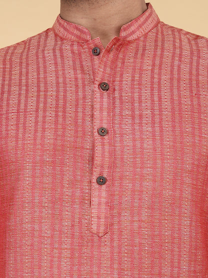 Kurta regular fit (red )