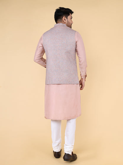 Multi colour peach Jacket