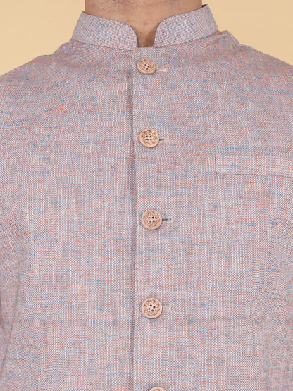 Multi colour peach Jacket