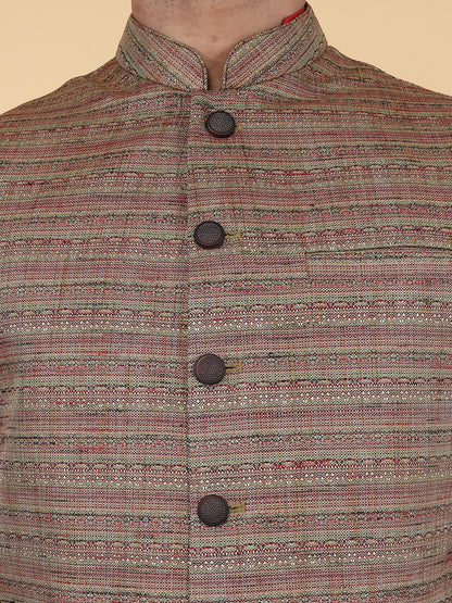 Khakhi multi color Jacket