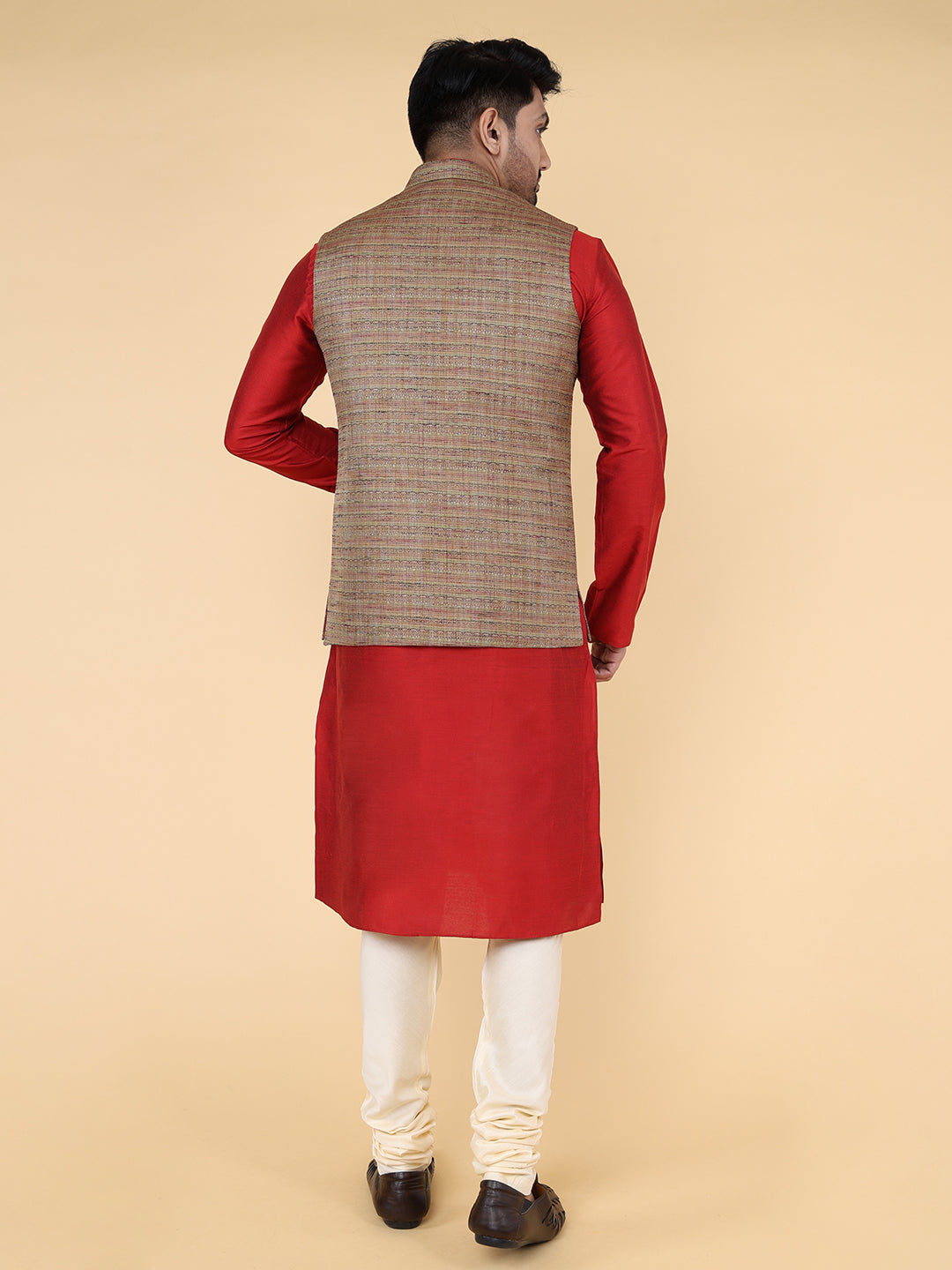 Khakhi multi color Jacket